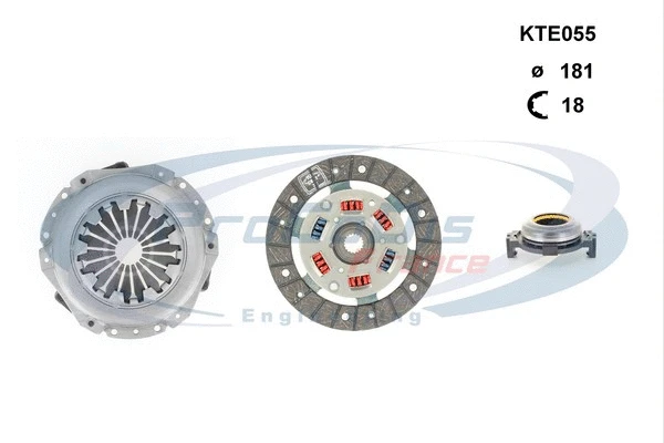 Kit d'embrayage PROCODIS FRANCE KTE055