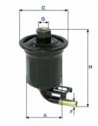 Filtre à carburant UNIFLUX FILTERS XB262