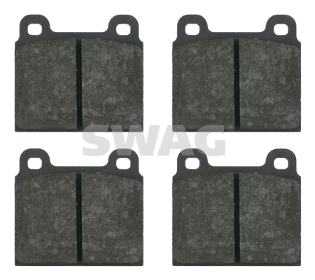 Kit de plaquettes de frein, frein à disque SWAG 10 91 6134