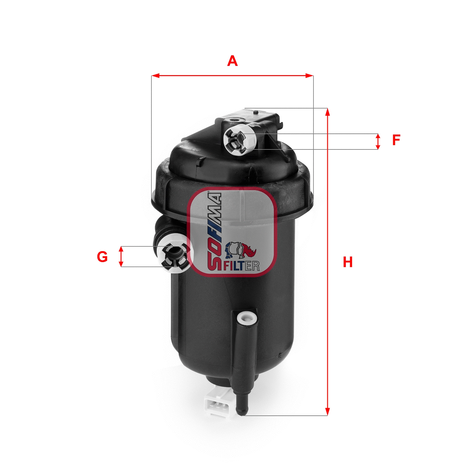 Filtre à carburant SOFIMA S 5143 GC