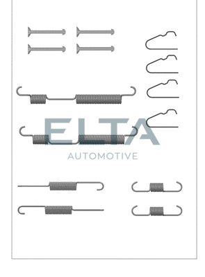 Kit d'accessoires, mâchoire de frein ELTA AUTOMOTIVE EA8197