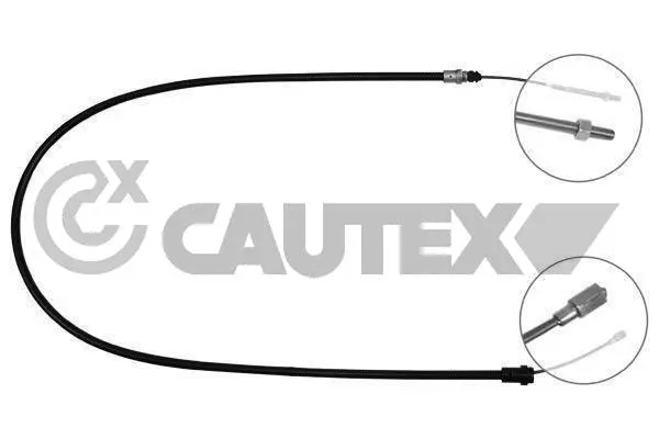 Tirette à câble, commande d'embrayage CAUTEX 028315