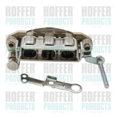 Pont de diodes, alternateur HOFFER 52136