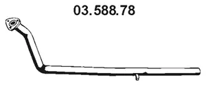 Tuyau d'échappement EBERSPÄCHER 03.588.78