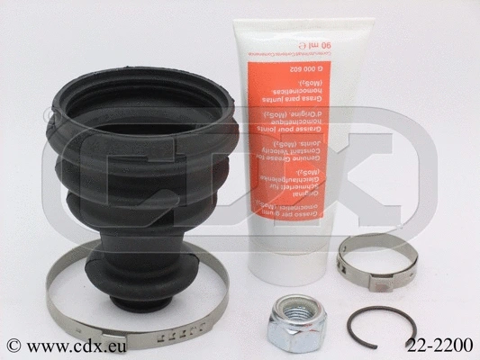 Jeu de joints-soufflets, arbre de commande CDX 22-2200