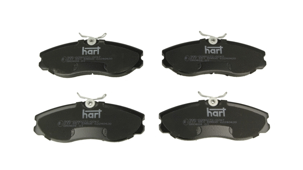 Kit de plaquettes de frein, frein à disque HART 217 551