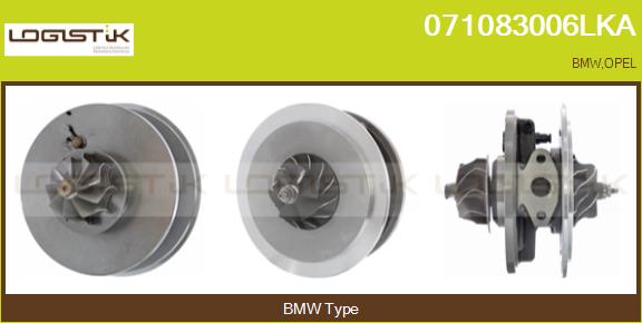 Groupe carter, turbocompresseur LGK 071083006LKA