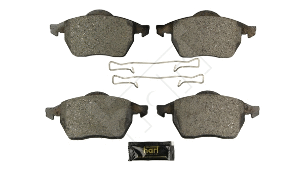 Kit de plaquettes de frein, frein à disque HART 248 888