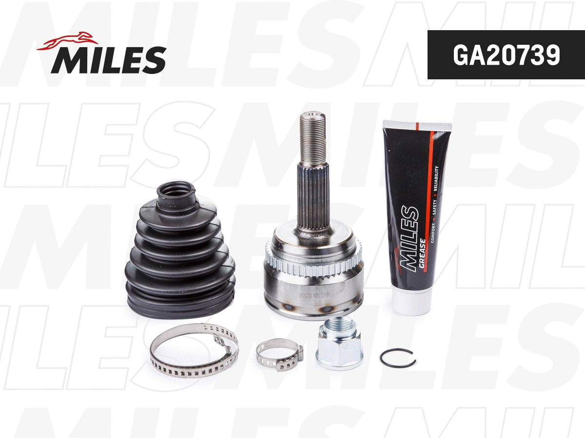 Jeu de joints, arbre de transmission MILES GA20739
