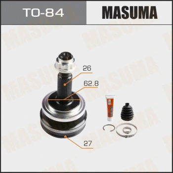 Jeu de joints, arbre de transmission MASUMA TO-84