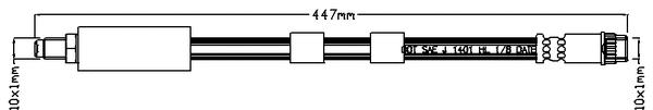 Flexible de frein JURATEK JBH1001