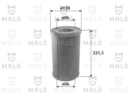 Filtre à carburant AKRON-MALÒ 1500603