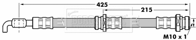 Flexible de frein BORG & BECK BBH7099