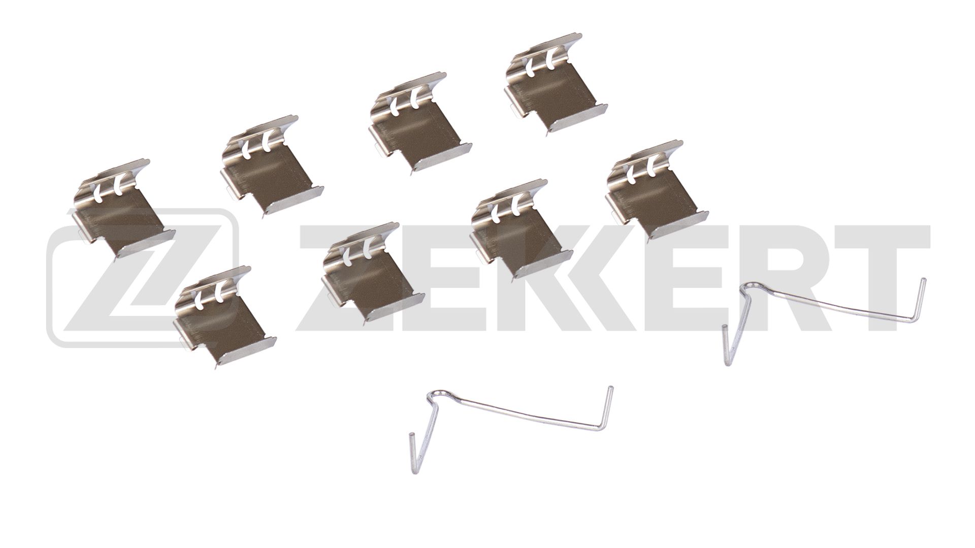 Kit d'accessoires, plaquette de frein à disque ZEKKERT BR-1470