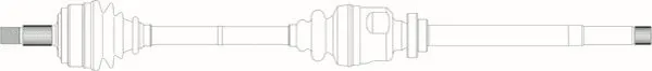 Arbre de transmission GENERAL RICAMBI FI3215
