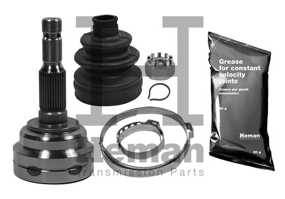 Jeu de joints, arbre de transmission HEMAN TJ02010