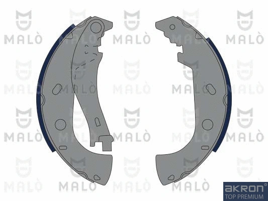 Jeu de mâchoires de frein AKRON-MALÒ 1390070
