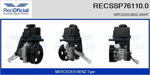 Pompe hydraulique, direction RECOFICIAL RECSSP76110.0