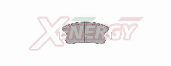 Kit de plaquettes de frein, frein à disque AP XENERGY X40118