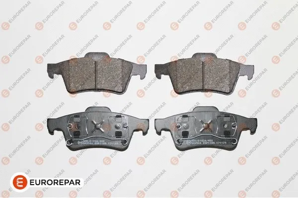 Kit de plaquettes de frein, frein à disque EUROREPAR 1623061480