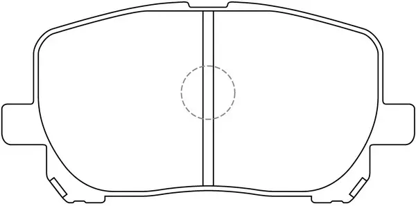 Kit de plaquettes de frein, frein à disque SB BP21470