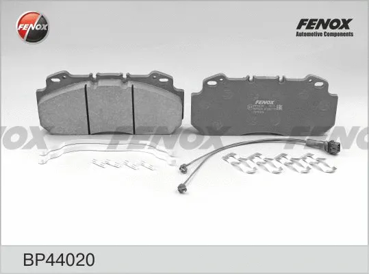 Kit de plaquettes de frein, frein à disque FENOX BP44020