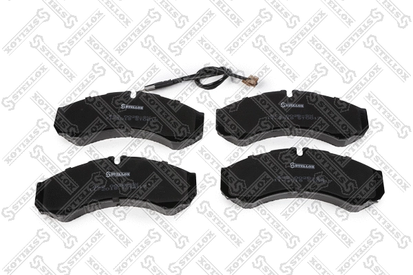 Kit de plaquettes de frein, frein à disque STELLOX 662 002B-SX