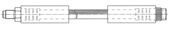 Flexible de frein CEF 511670