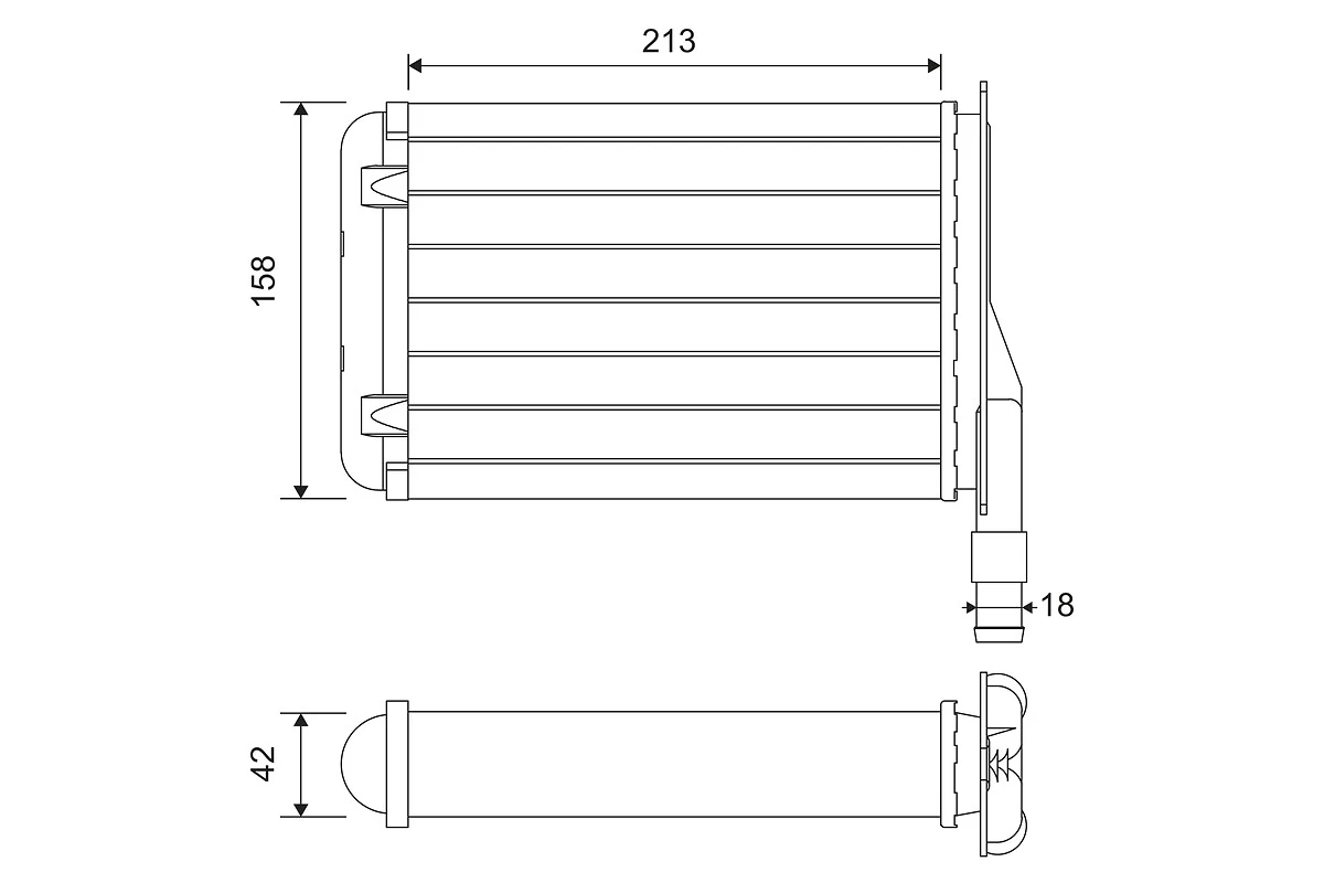 Système de chauffage VALEO 883790