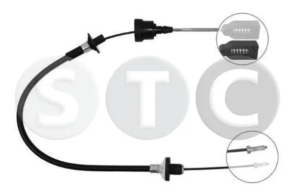 Tirette à câble, commande d'embrayage STC T480281