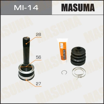 Jeu de joints, arbre de transmission MASUMA MI-14