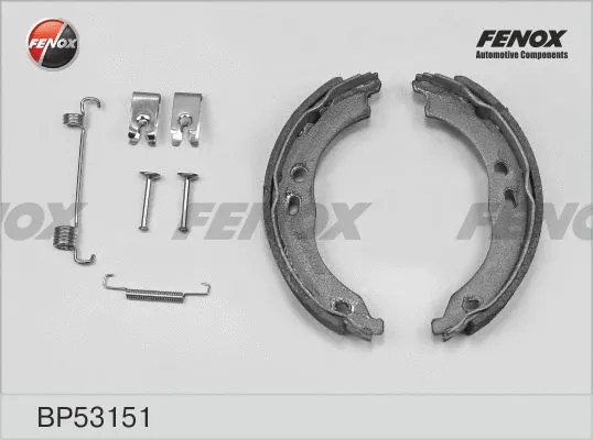 Jeu de mâchoires de frein FENOX BP53151