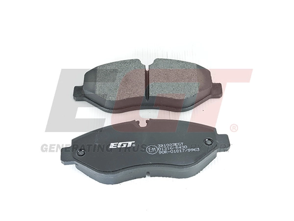 Kit de plaquettes de frein, frein à disque EGT 321023EGT
