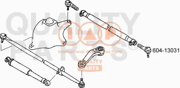 Rotule de barre de connexion IAP QUALITY PARTS 604-13031