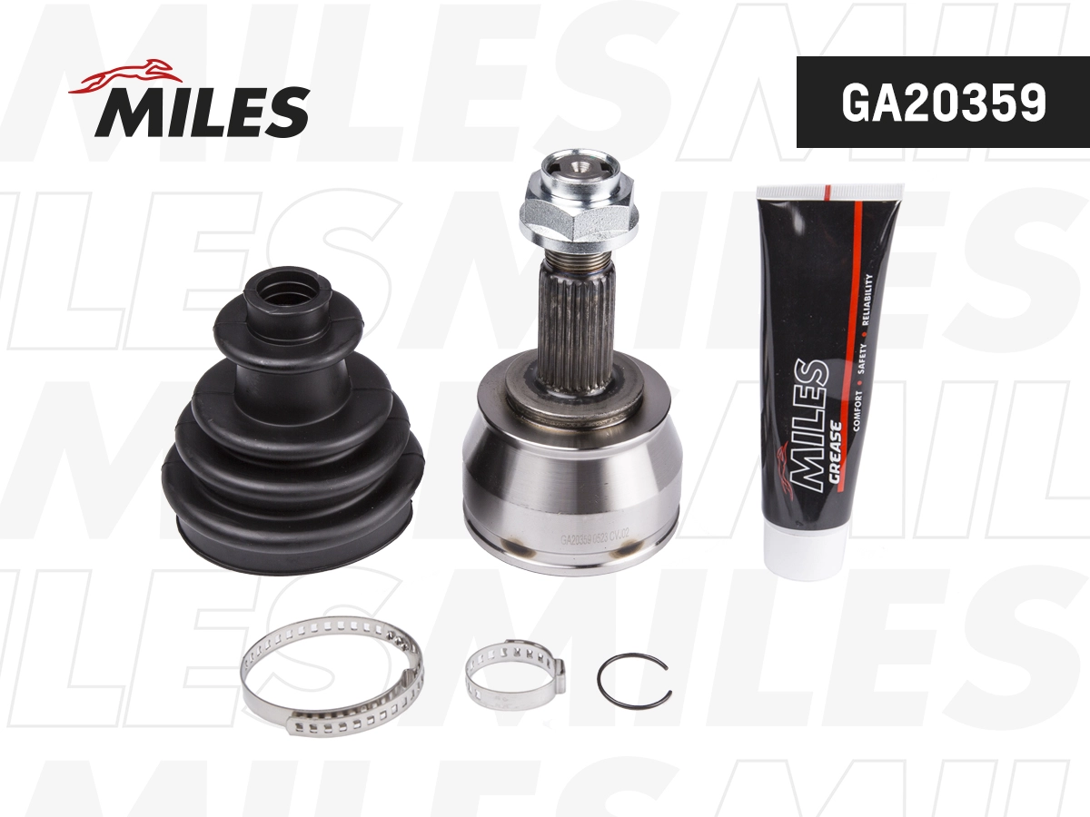 Jeu de joints, arbre de transmission MILES GA20359
