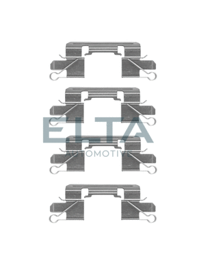 Kit d'accessoires, plaquette de frein à disque ELTA AUTOMOTIVE EA8726