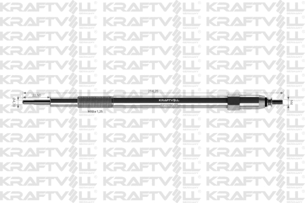 Bougie de préchauffage KRAFTVOLL GERMANY 05030147