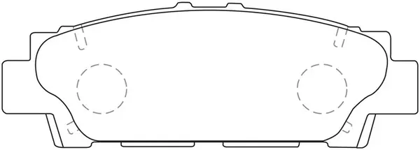 Kit de plaquettes de frein, frein à disque SB BP21252