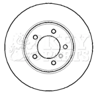Disque de frein KEY PARTS KBD5766S