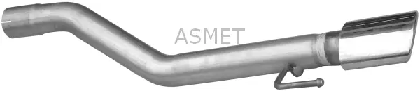 Tuyau d'échappement ASMET 05.265