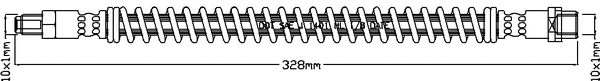 Flexible de frein JURATEK JBH1221