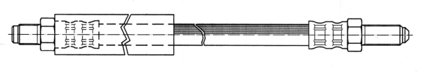 Flexible de frein CEF 510068