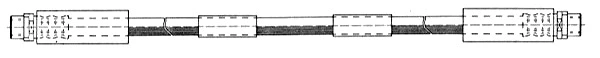 Flexible de frein CEF 511398