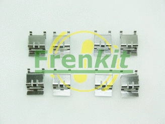Kit d'accessoires, plaquette de frein à disque FRENKIT 901877