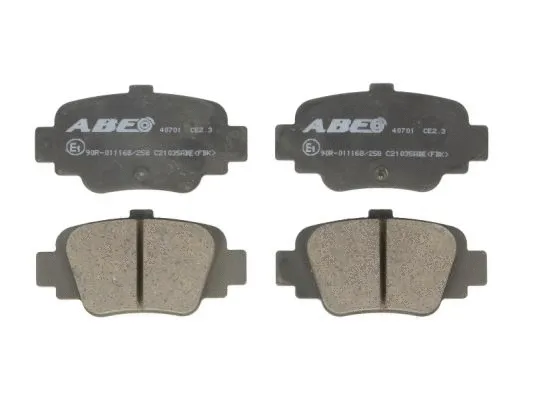 Kit de plaquettes de frein, frein à disque ABE C21035ABE