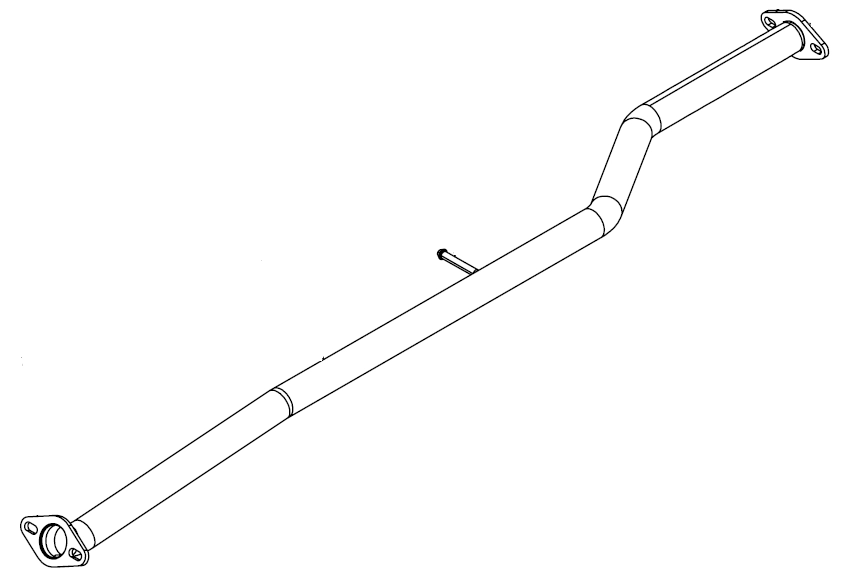 Tuyau d'échappement Vellerand 15803