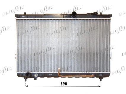 Radiateur, refroidissement du moteur FRIGAIR 0128.3090