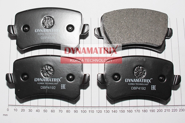 Kit de plaquettes de frein, frein à disque DYNAMATRIX DBP4192
