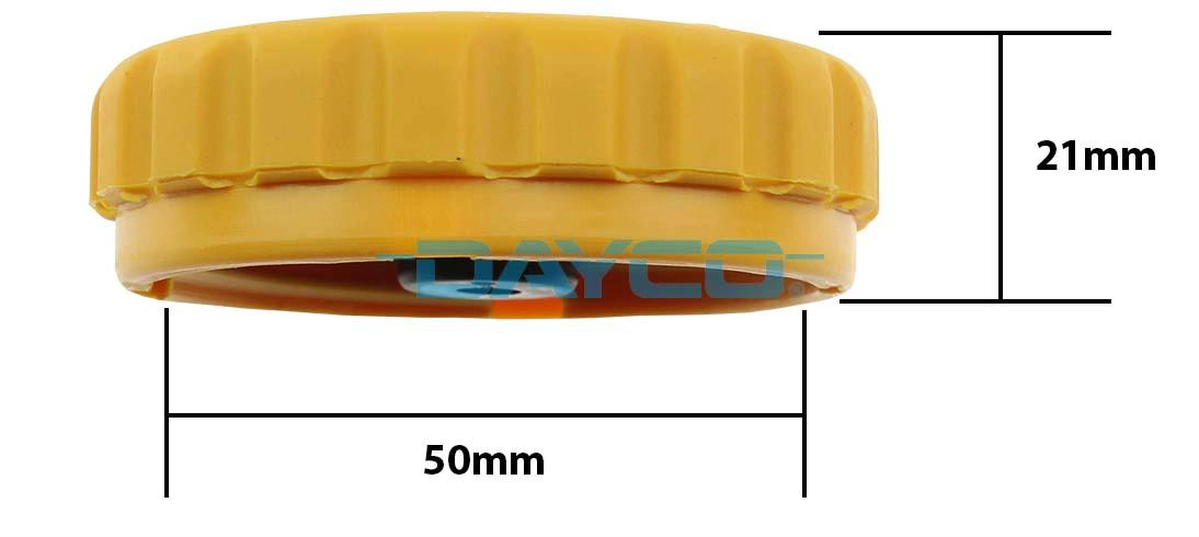 Bouchon, réservoir de liquide de refroidissement DAYCO-AU DRC037
