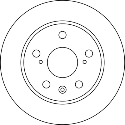 Disque de frein ABTEX BD2134S
